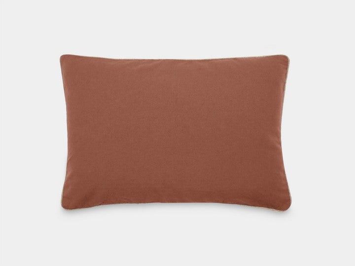 Coussin terracotta