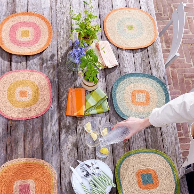 Set de Table orange corail