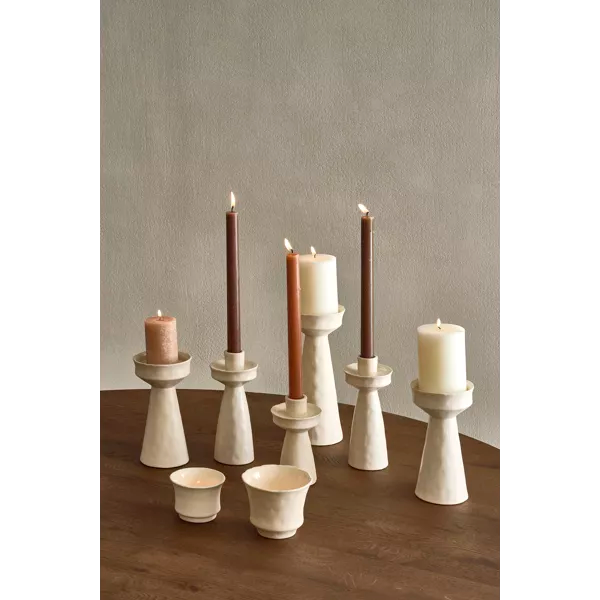 Bougeoir en porcelaine S