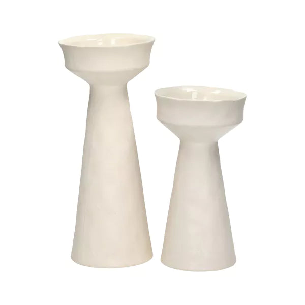 Bougeoir photophore en porcelaine M