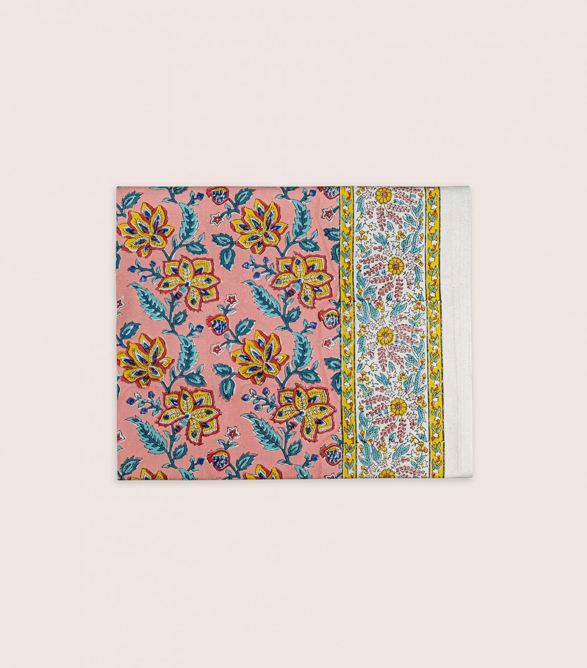 Nappe à fleurs rose