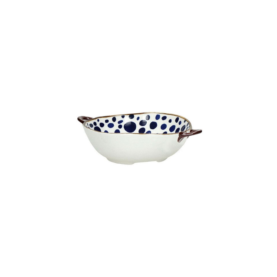 Plat en porcelaine S