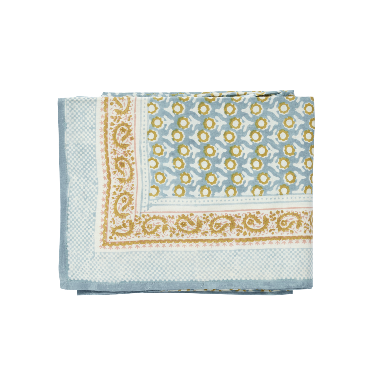 Nappe à motifs bleu / plusieurs tailles