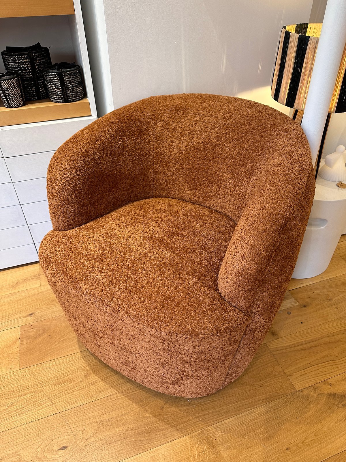 Fauteuil rouille