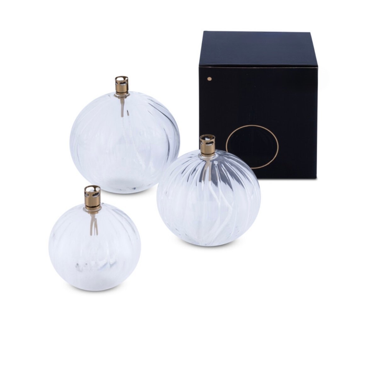 Lampe à Huile Striée - Plusieurs Tailles