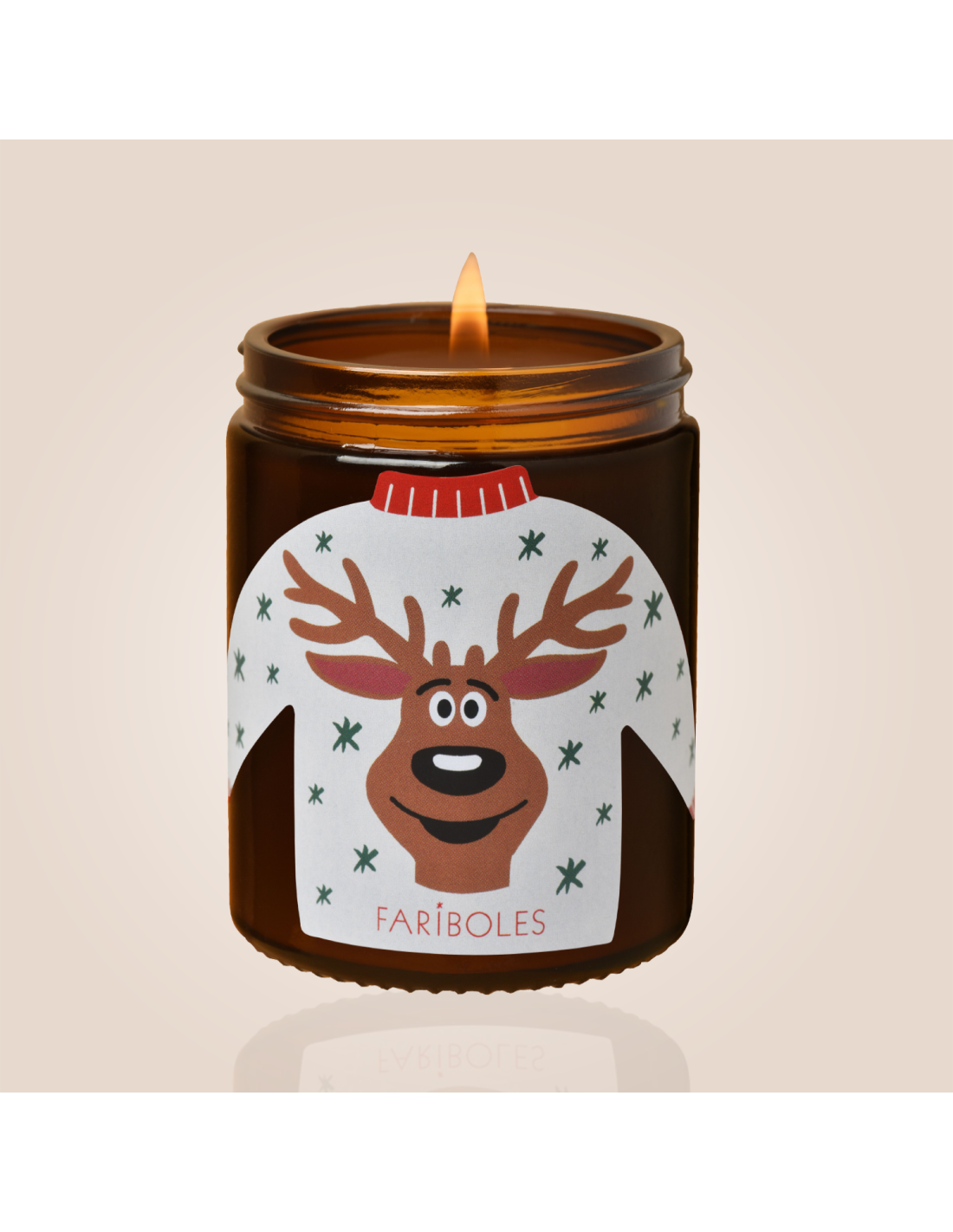 Bougie pull de noël