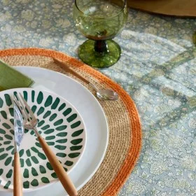 Set de Table bleu orange