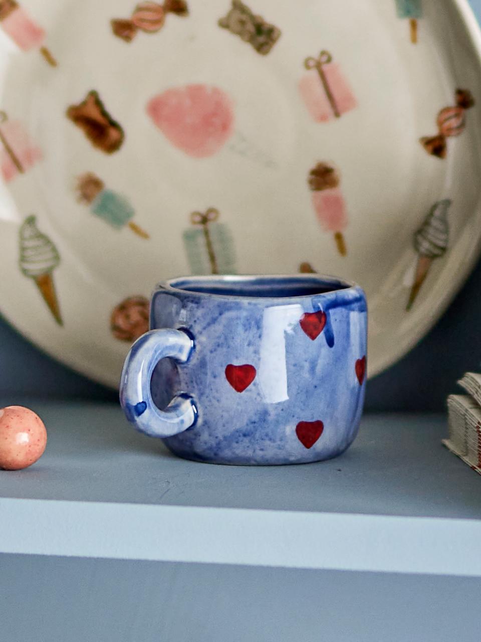 Tasse à coeurs