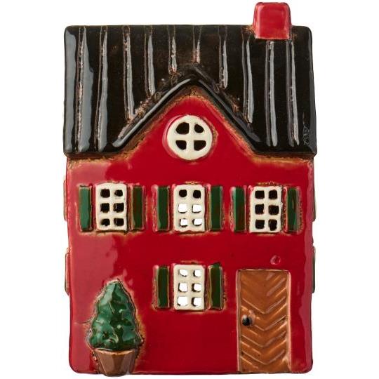 Maison photophore sapin