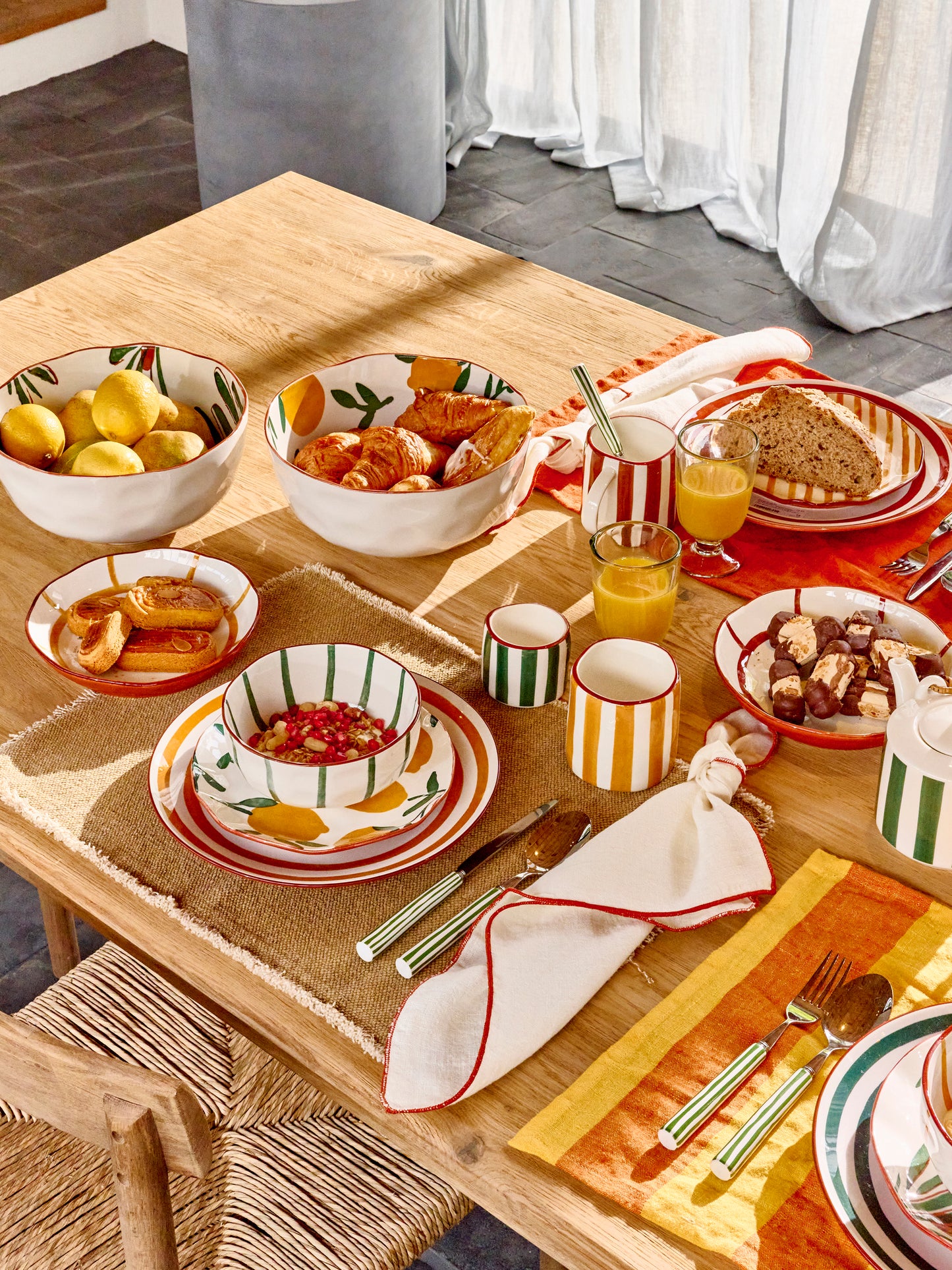 Assiette citron