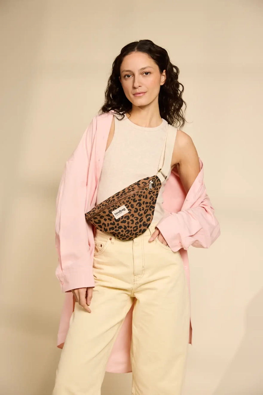 Sac banane leopard