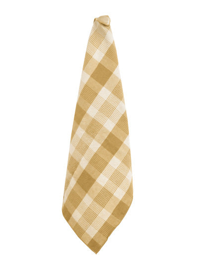 Torchon carreaux houblon