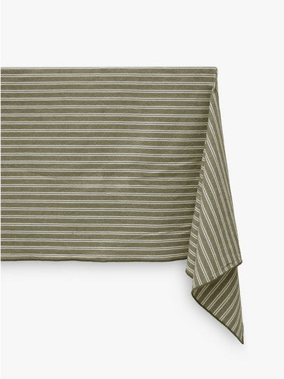 Nappe rayure kaki