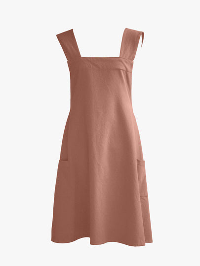 Tablier japonais terracotta