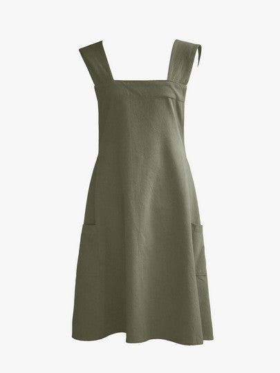 Tablier japonais kaki