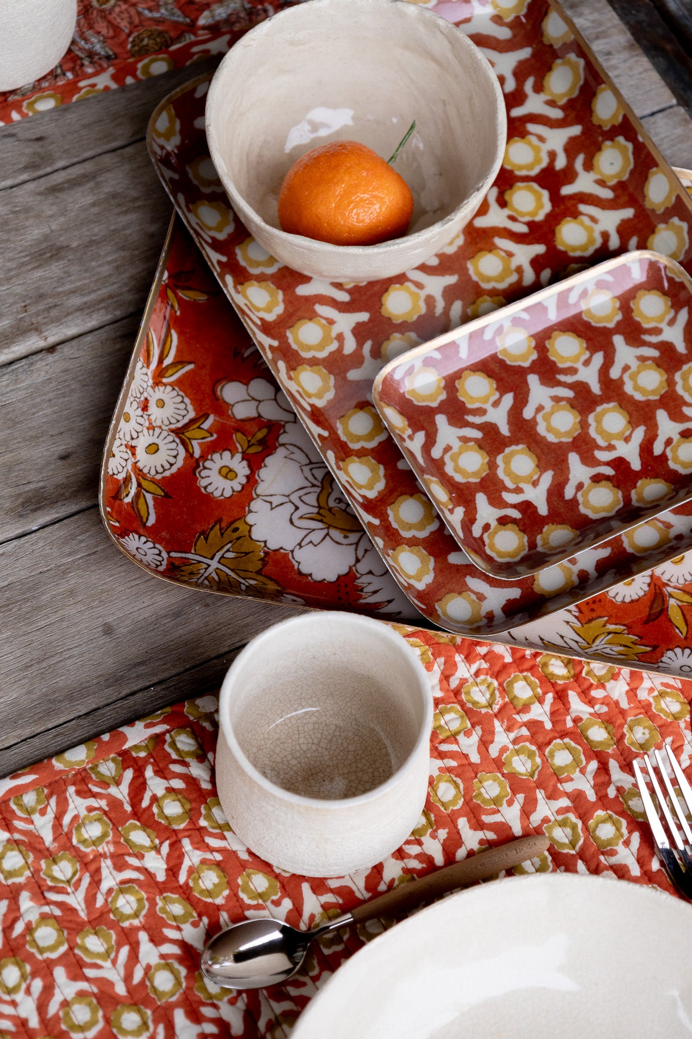 Plateau terracotta M