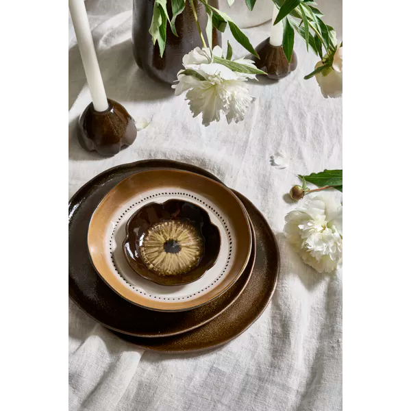 Bol coupelle pivoine