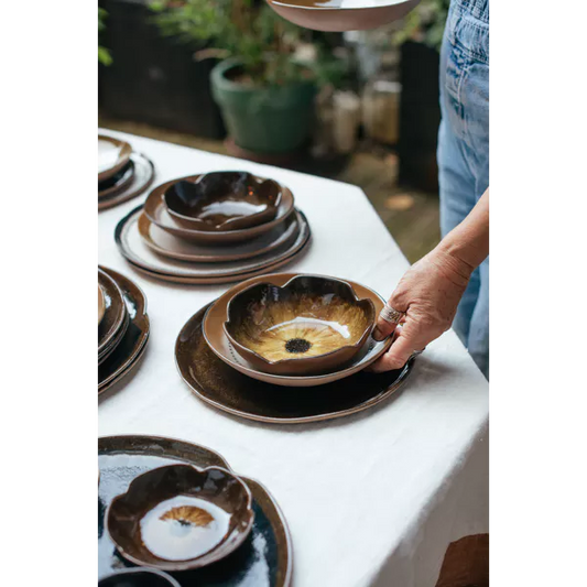 Bol coupelle pivoine