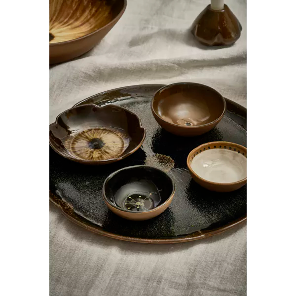 Set de coupelles pivoine