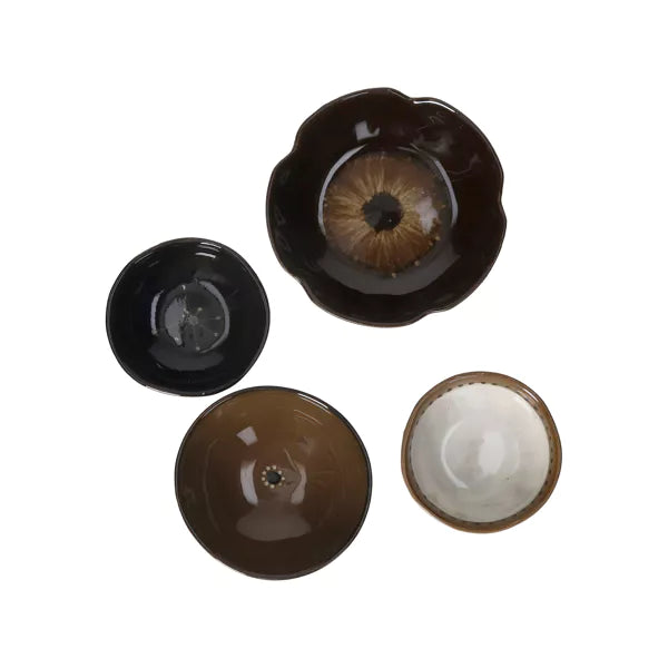 Set de coupelles pivoine