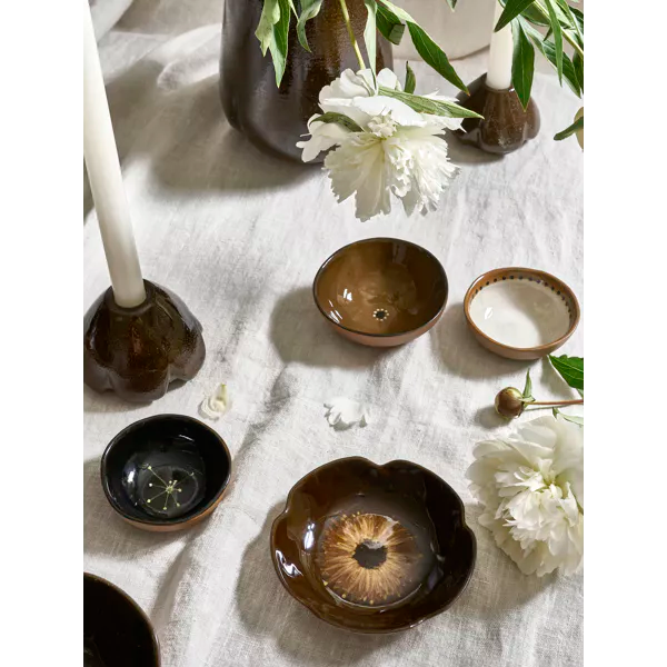 Set de coupelles pivoine