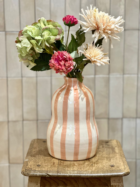Vase vague terracotta L