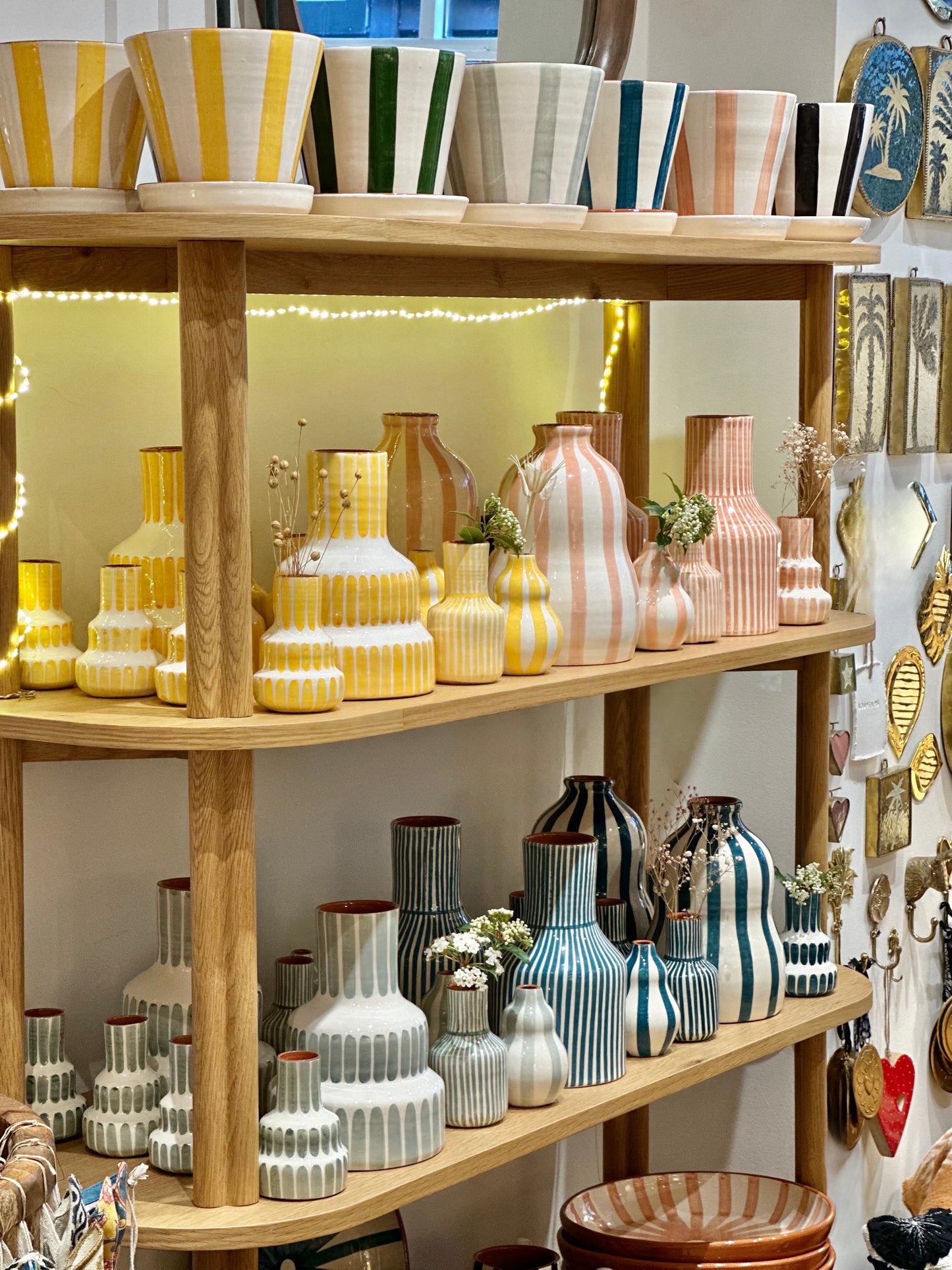 Vase carafe terracotta S