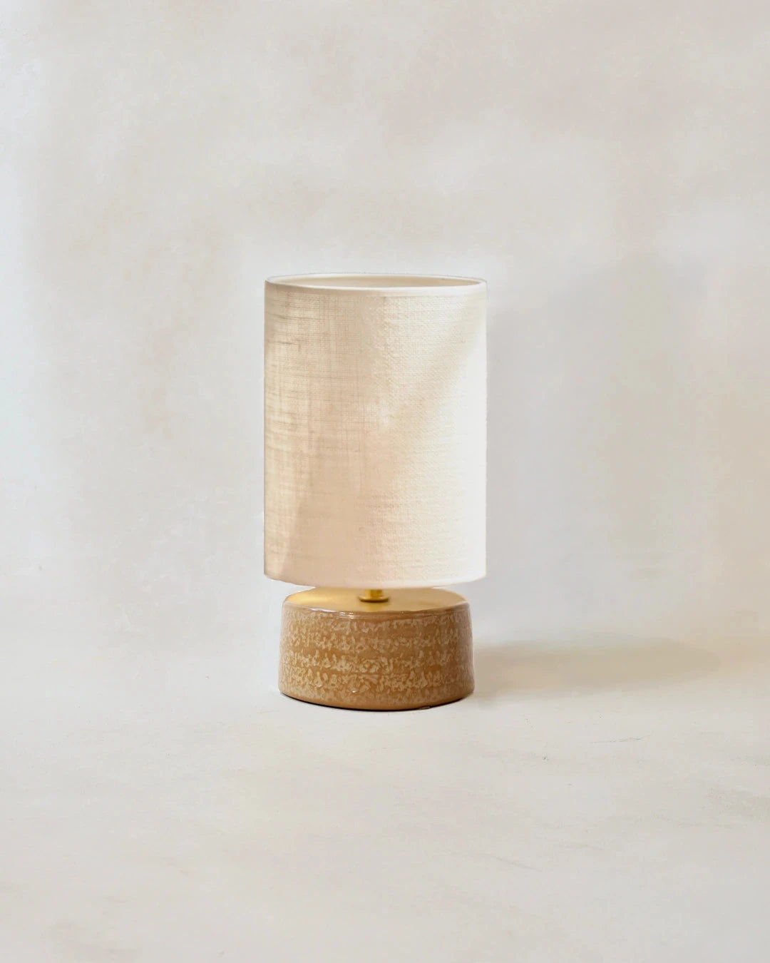 Lampe cylindre ambre S