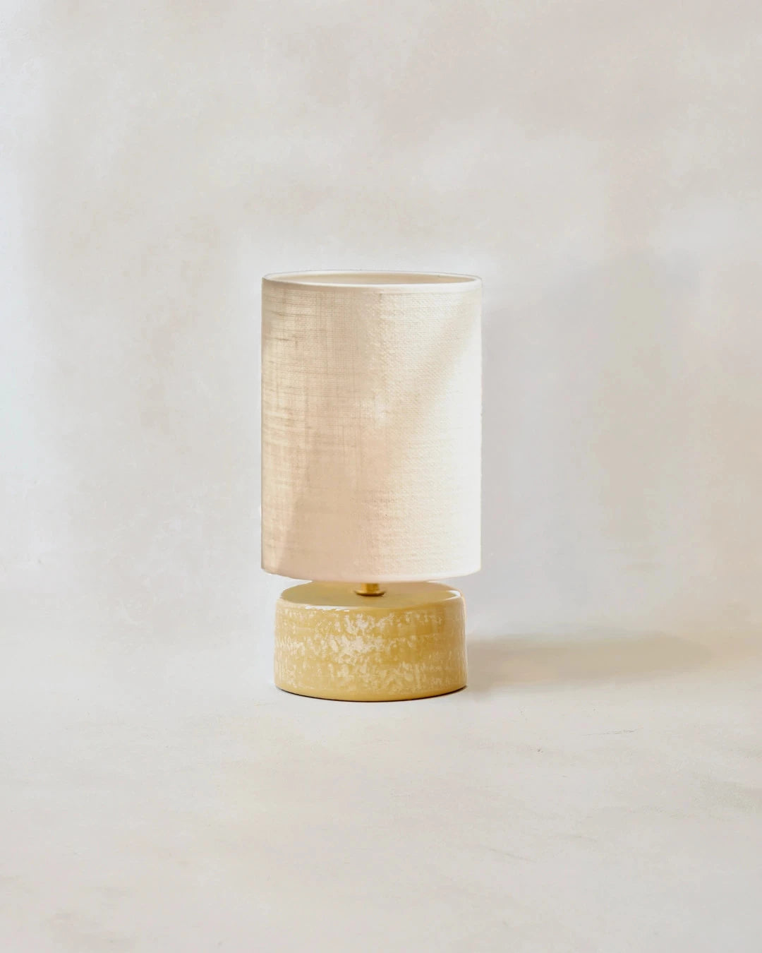 Lampe cylindre safran S