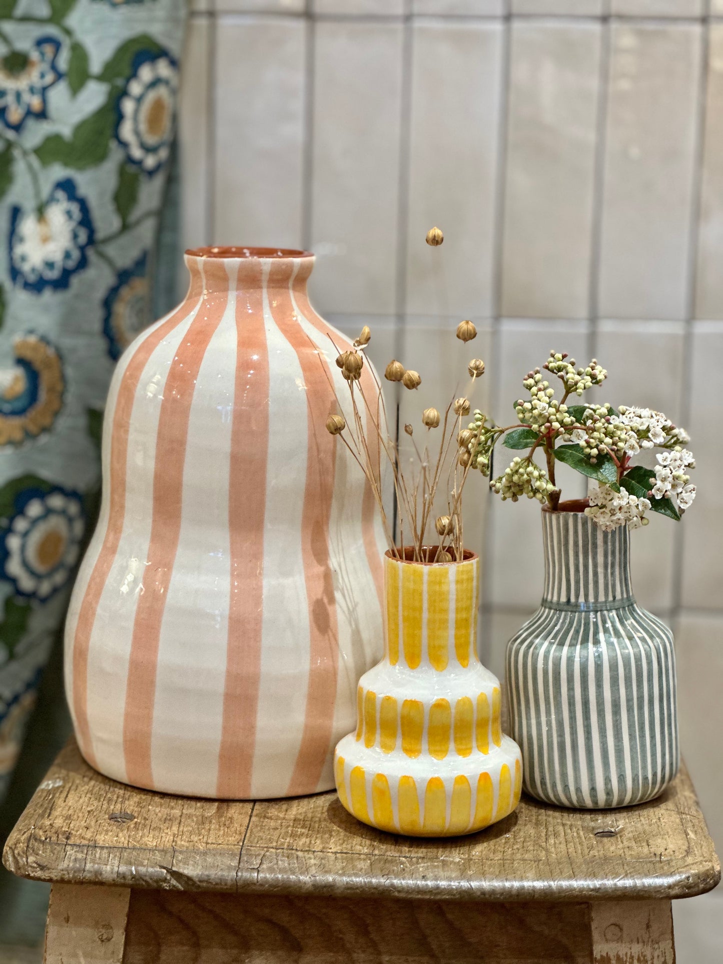 Vase carafe sauge S