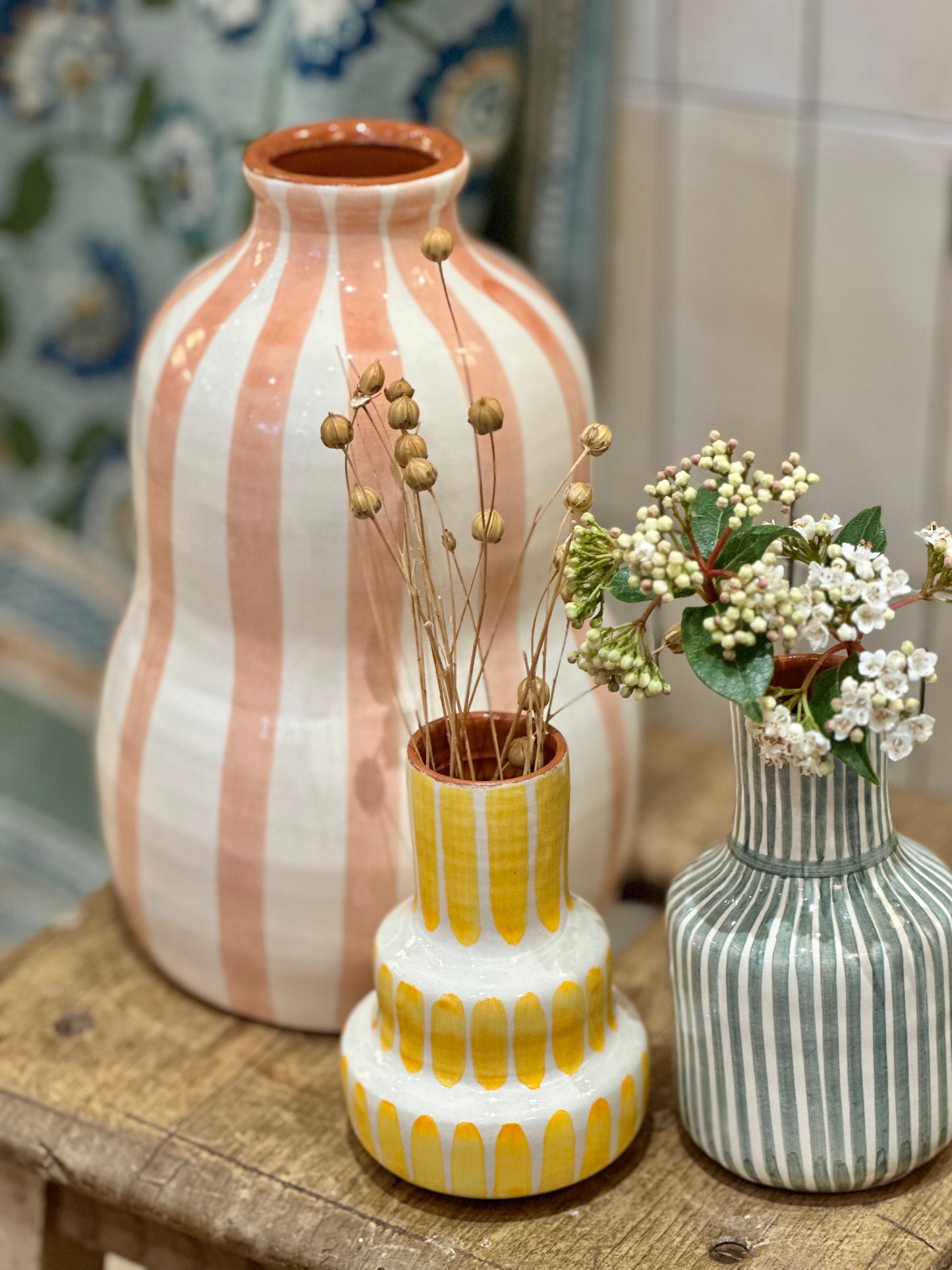 Vase carafe sauge S