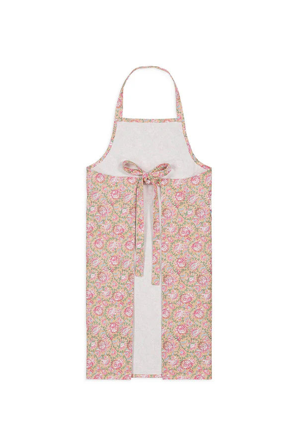 Tablier à fleurs