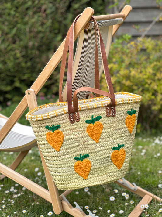 Panier orange L