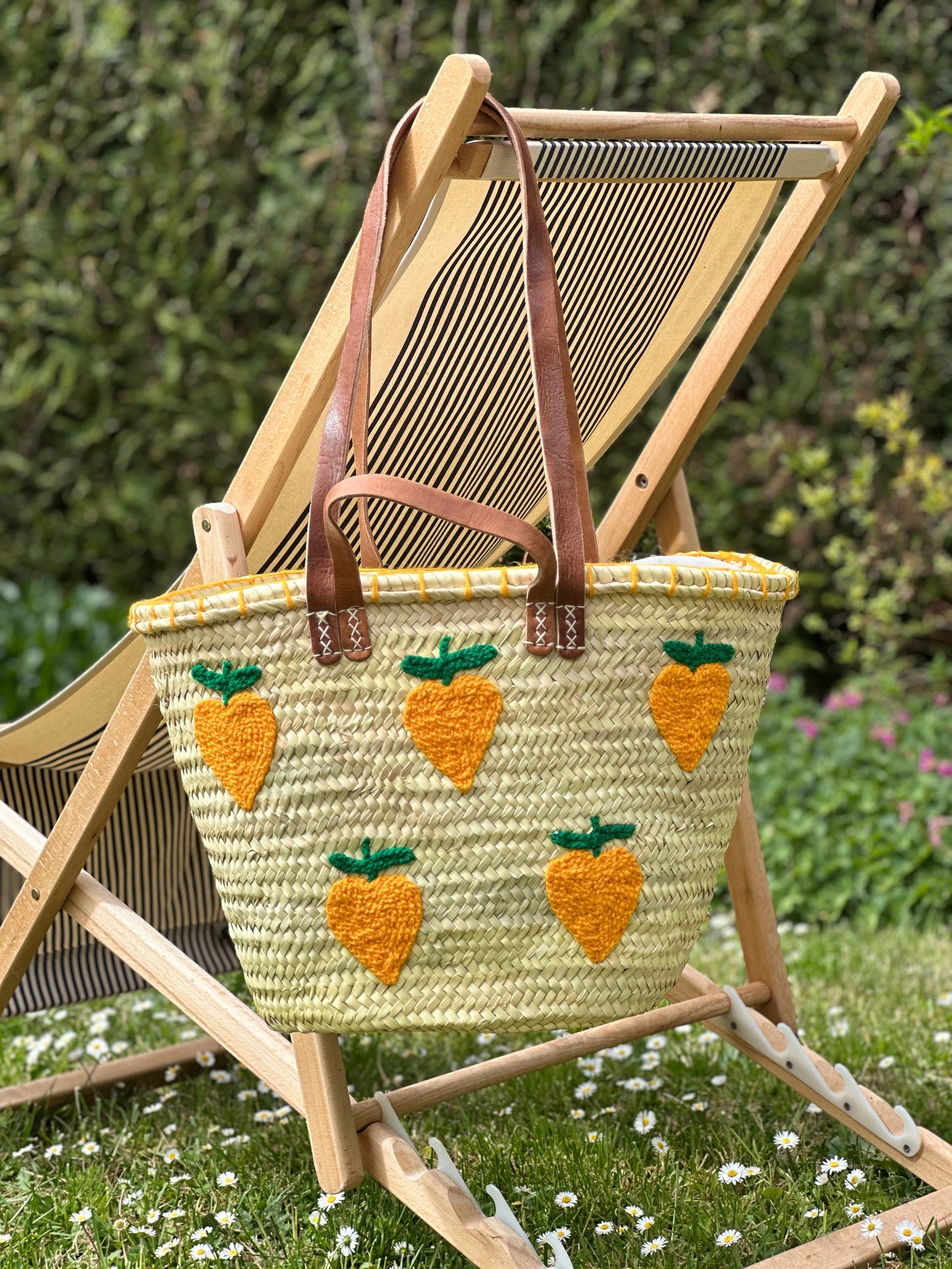 Panier orange L