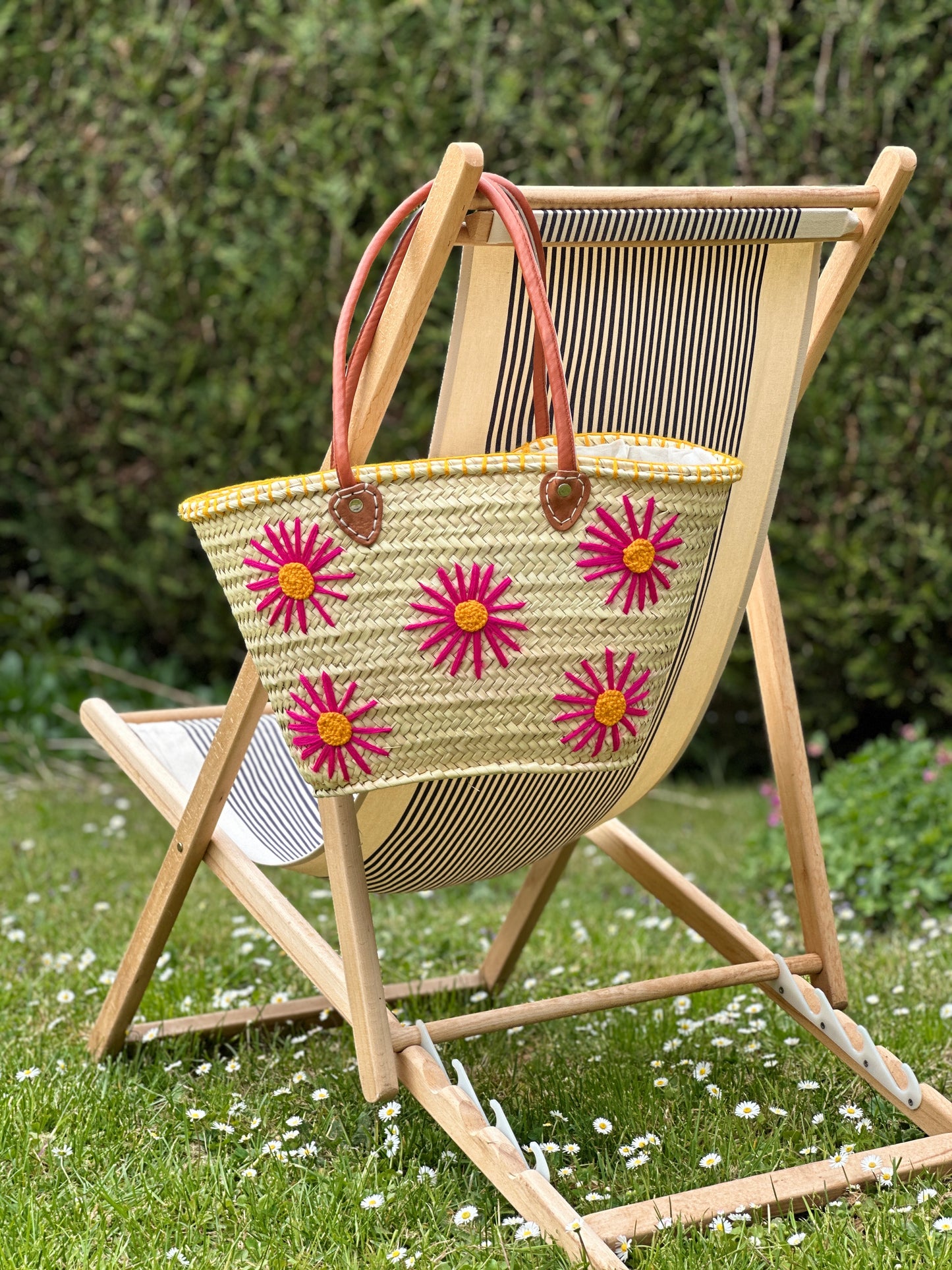 Panier fleur L