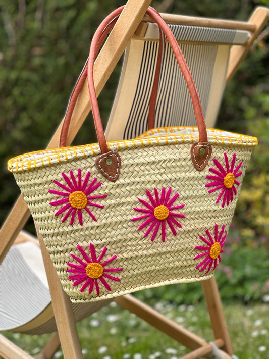 Panier fleur L