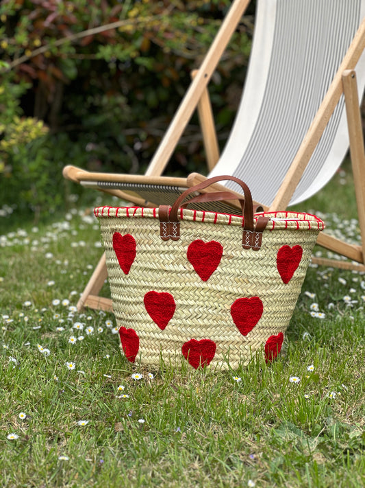 Panier cœur L