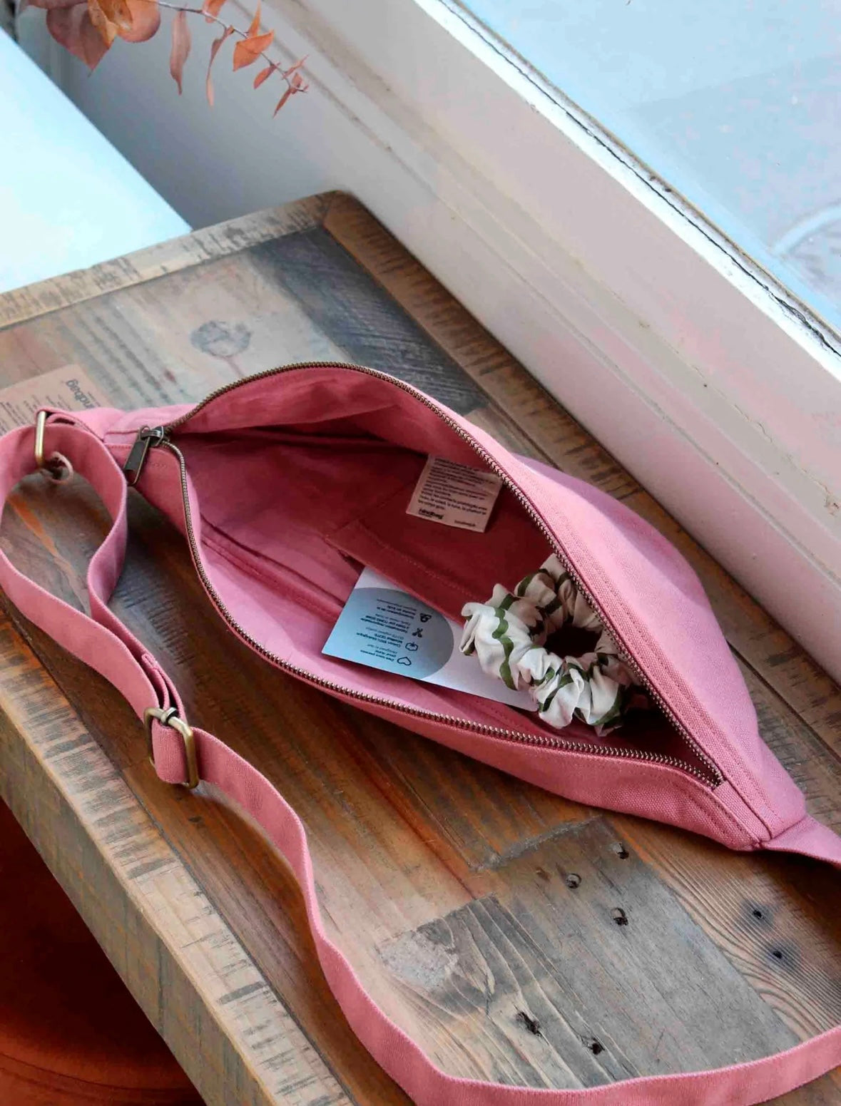 Sac banane rose
