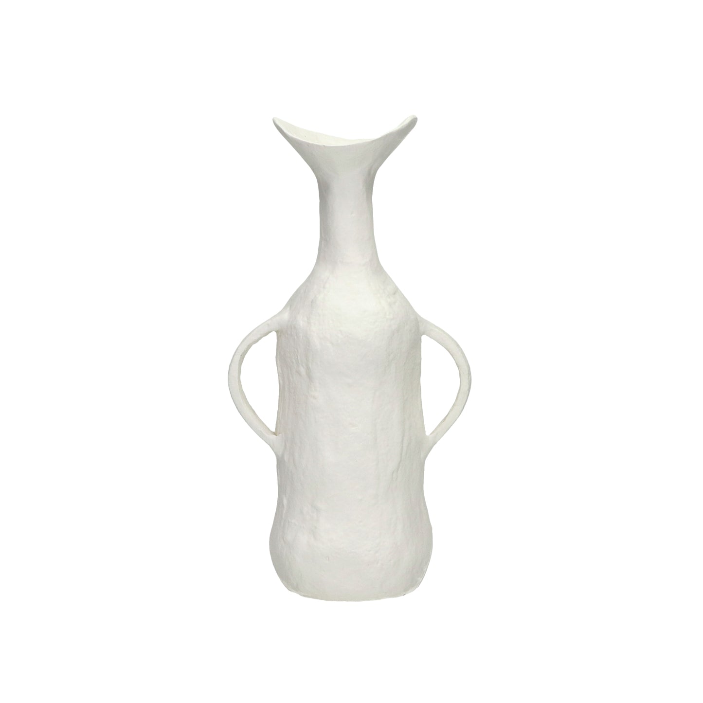 Vase écru anse