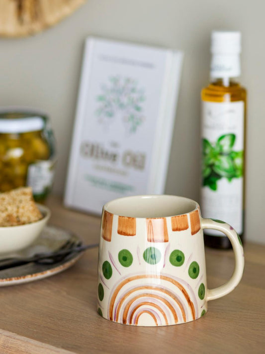Mug XL pois marron