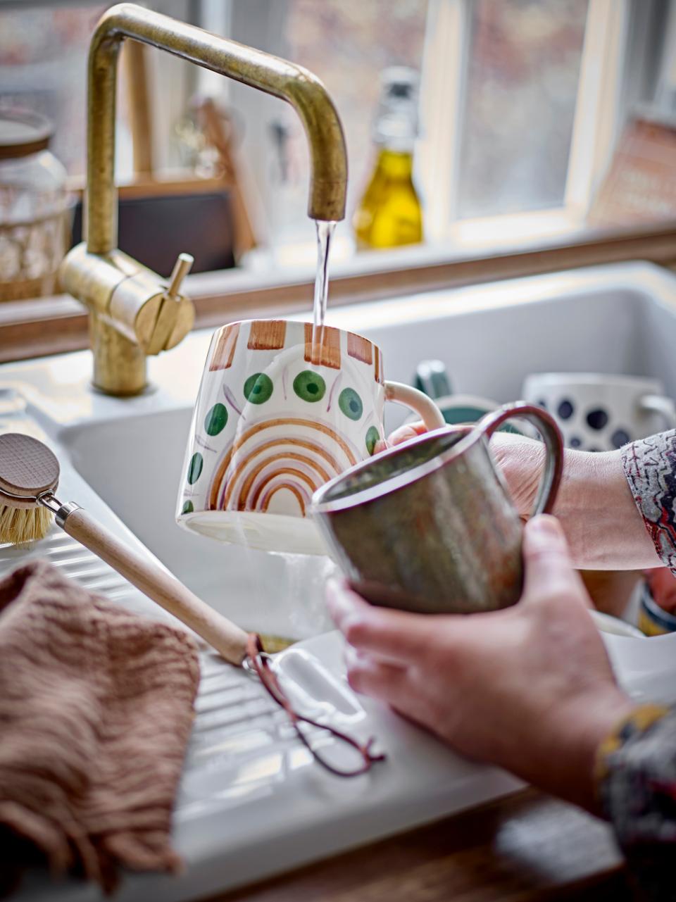 Mug XL pois marron