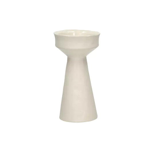 Bougeoir photophore en porcelaine S