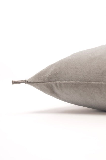 Coussin velours sable