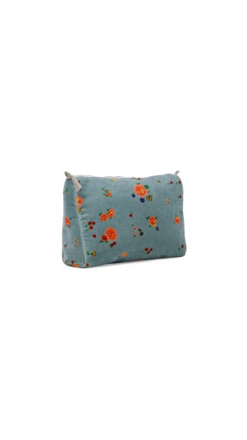 Trousse velours XL ciel