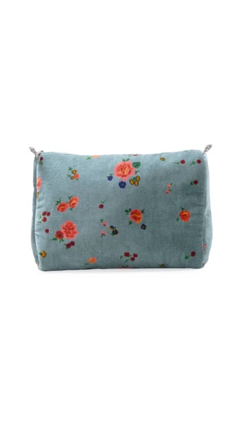 Trousse velours XL ciel