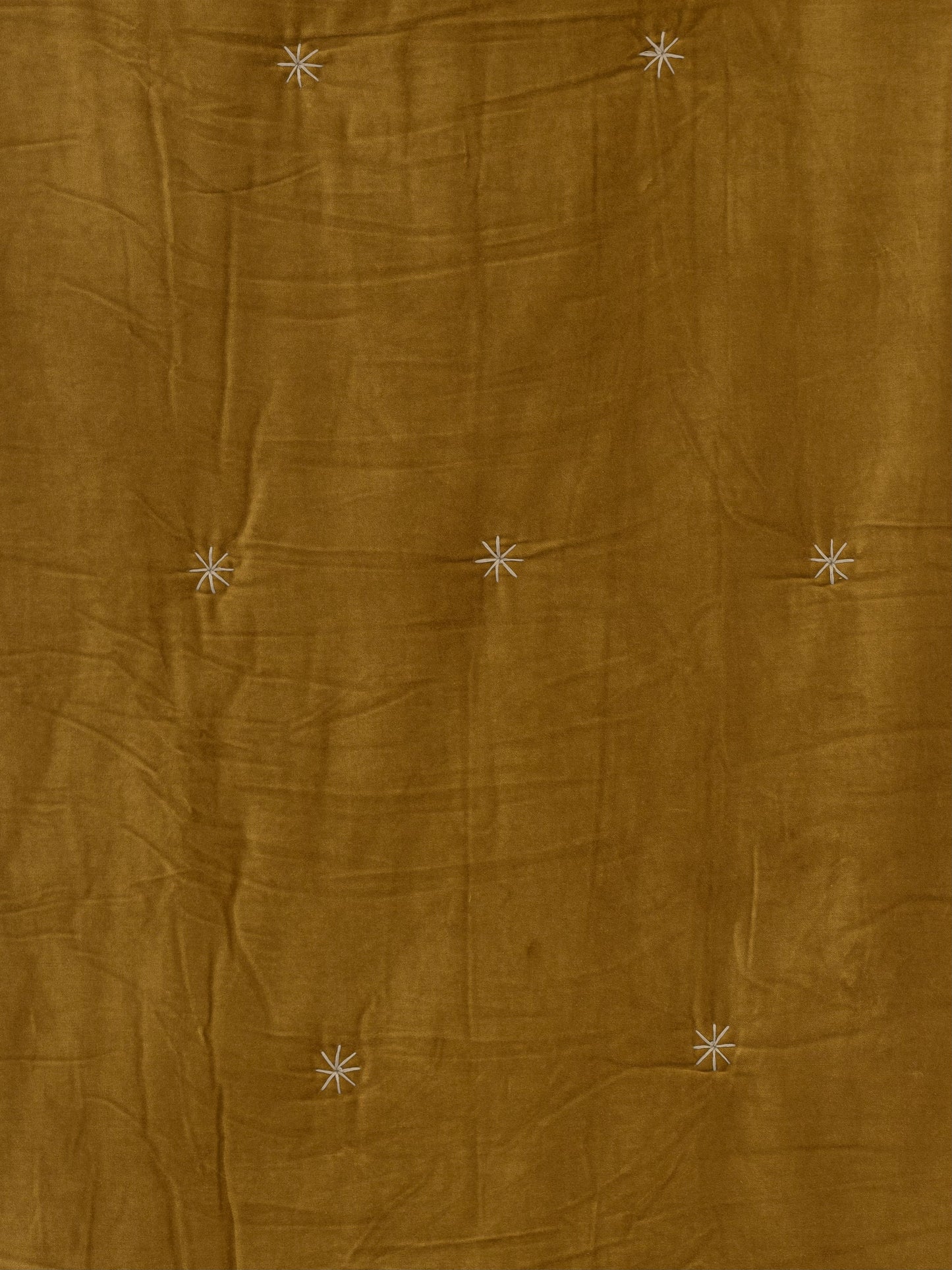 Edredon velours bronze
