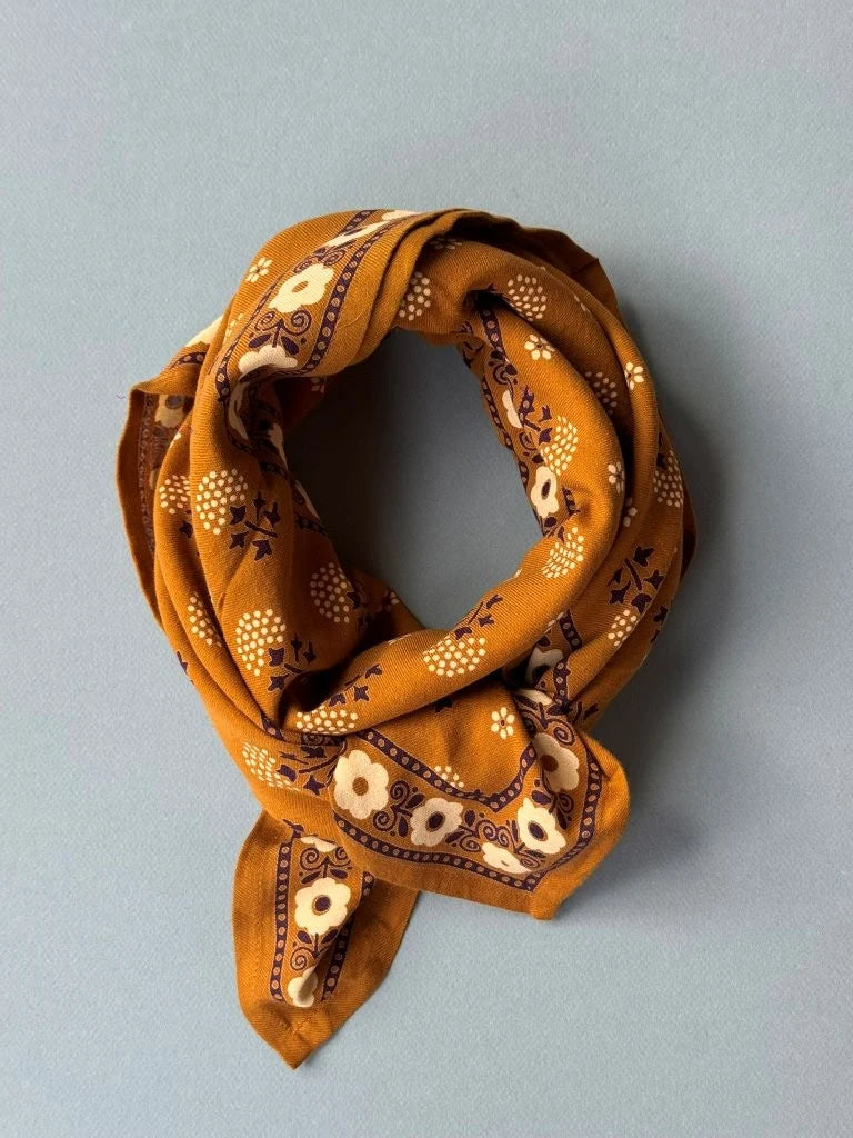 Foulard indien bronze