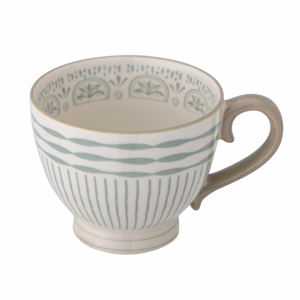 Tasse à motif bleu
