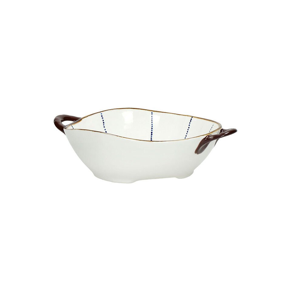 Plat en porcelaine M