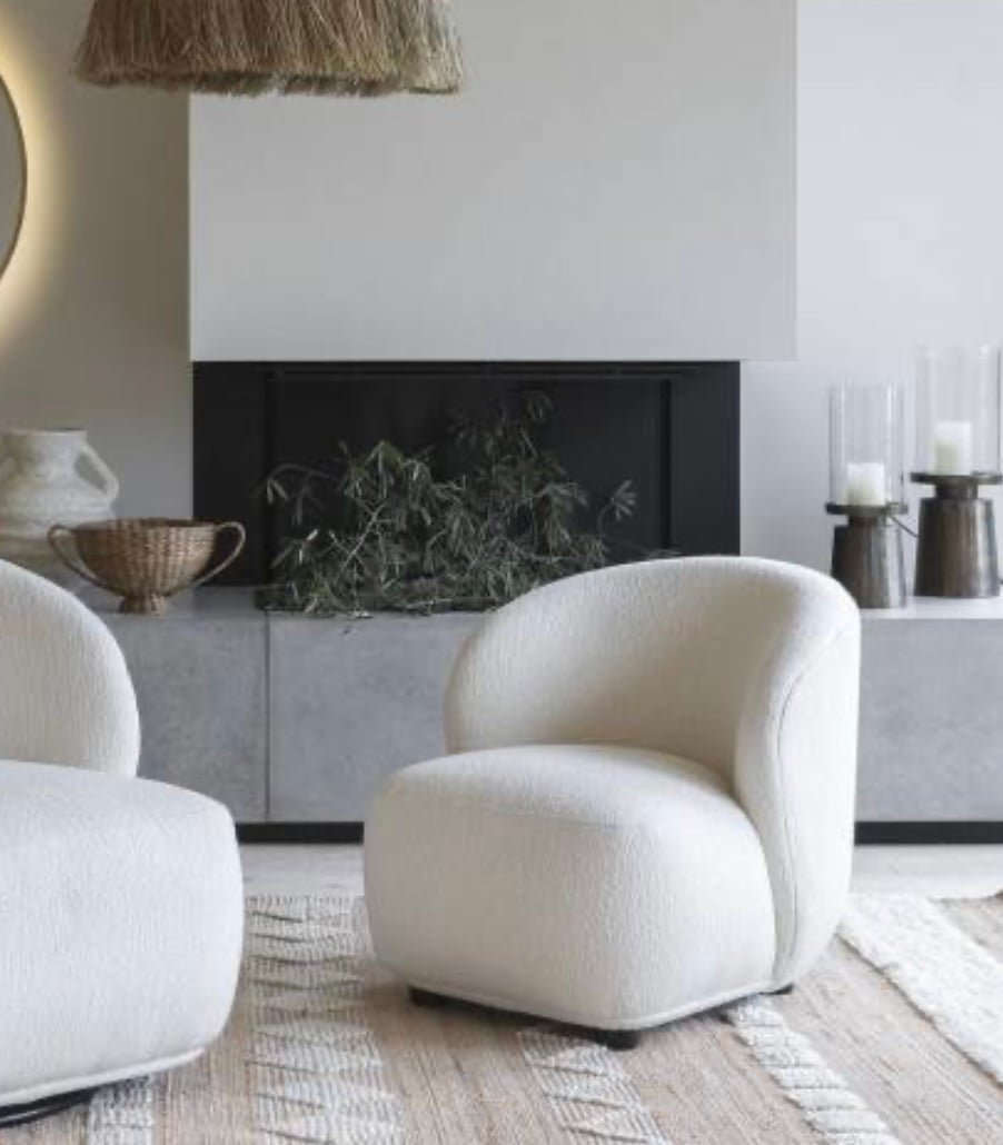 Petit fauteuil blanc